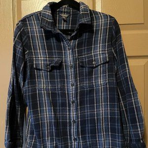 Eddie Bauer Plaid Flannel Jacket